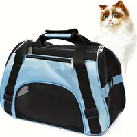 Sac portable en maille respirante pour animaux de compagnie, sacs de voyage, tente extérieure, sac à main, petit chien, chat, chiot 1
